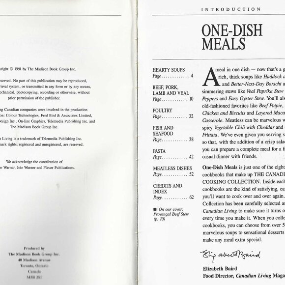 Canadian Living Cooking Collection Set of 3 Cookbooks - Softcovers Pre-Loved - Picture 3 of 7